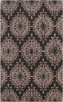 Oostindie Cottage Dark Brown Area Rug