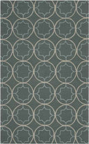 Oostwold Modern Teal Area Rug