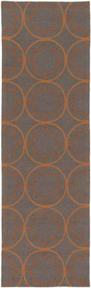 Oostwold Modern Dark Brown Area Rug