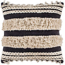 Verlaine Charcoal Pillow Cover
