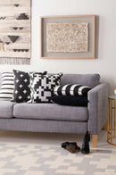 Elkerzee Black Pillow Cover