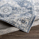 Tricht Traditional Charcoal Area Rug