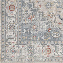 Tricht Traditional Medium Gray Area Rug