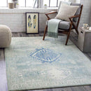 Bantega Global Dark Green Area Rug