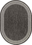 Wezep Traditional Dark Gray Area Rug