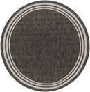 Wezep Traditional Dark Gray Area Rug