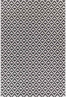 Akkrum Modern Black Area Rug