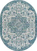Appelscha Traditional Green Area Rug
