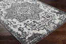 Appelscha Traditional Black Area Rug