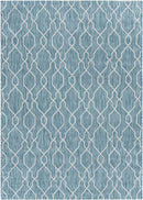 Valentijn Traditional Sky Blue Area Rug
