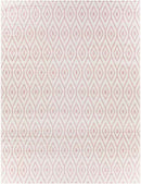 Varssel Traditional Pale Pink Area Rug