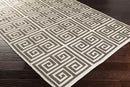 Toldijk Modern Dark brown/Cream Area Rug