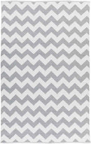 Tolkamer Modern Gray/White Area Rug