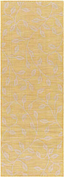 Broekhorn Traditional Bright Yellow Area Rug