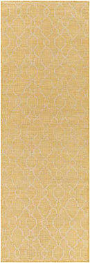 Buiksloot Traditional Bright Yellow Area Rug