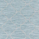 Bussum Traditional Aqua Area Rug