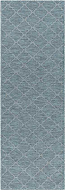 Bussum Traditional Teal Area Rug