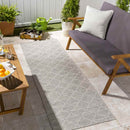Bussum Traditional Light Gray Area Rug
