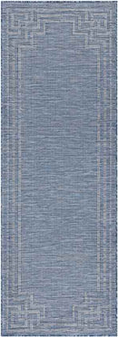 Calslagen Traditional Navy Area Rug