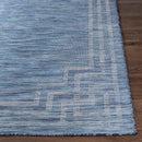 Calslagen Traditional Navy Area Rug
