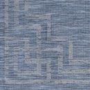 Calslagen Traditional Navy Area Rug