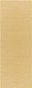 Calslagen Traditional Yellow Area Rug