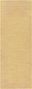 Calslagen Traditional Yellow Area Rug