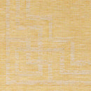 Calslagen Traditional Yellow Area Rug