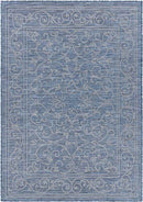 Castricum Traditional Navy Area Rug