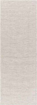 Castricum Traditional White Area Rug