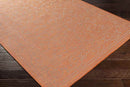 Castricum Traditional Orange Area Rug