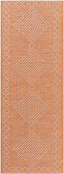 Craailo Global Bright Orange Area Rug
