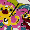Redichem Modern Bright Pink Area Rug