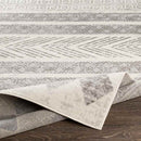 Oosseld Global Light Gray Area Rug