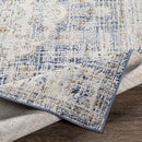 Loobrink Modern Dark Blue Area Rug