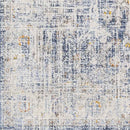 Loobrink Modern Dark Blue Area Rug