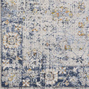 Lunteren Traditional Denim Area Rug