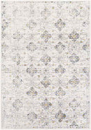 Manen Traditional Light Gray Area Rug