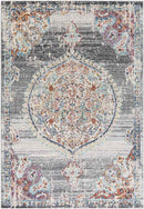 Kreel Traditional Charcoal Area Rug