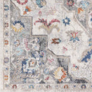 Gooi Traditional Medium Gray Area Rug