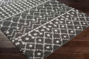 Uitdam Global Black Area Rug