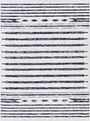 Dirkshorn Modern White Area Rug