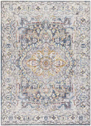Hauwert Traditional Light Gray Area Rug
