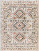 Hollebalg Traditional Brick Area Rug