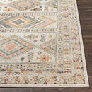 Hollebalg Traditional Brick Area Rug