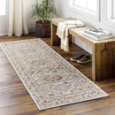 Hollebalg Traditional Brick Area Rug
