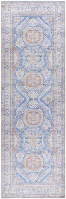 Langereis Traditional Khaki Washable Area Rug