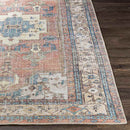 Leekerweg Traditional Charcoal Washable Area Rug