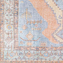 Middelie Traditional Medium Gray Washable Area Rug