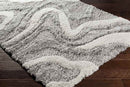 Pannekeet Modern Charcoal Area Rug